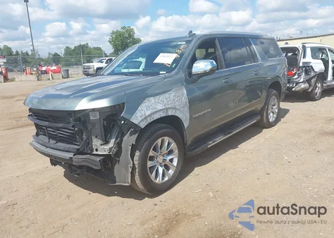 2023 Chevrolet Suburban 2Wd Premier z USA, uszkodzony, nr VIN 1GNSCFKD3PR280478